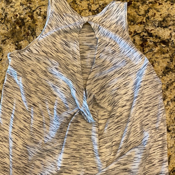 Lululemon high neck/open back top - Picture 2 of 3